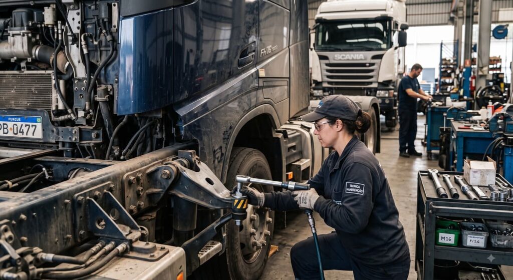 Aplicações técnicas de fixadores de precisão em maquinários e veículos comerciais 1 fixadores