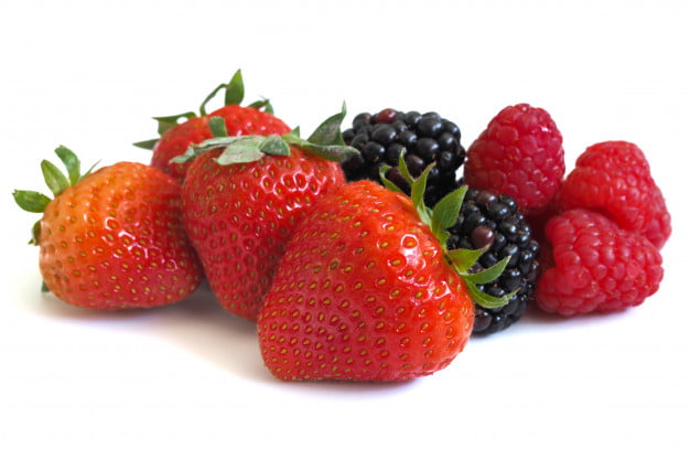 Quais são as frutas que os cães podem comer 4 morango framboeza