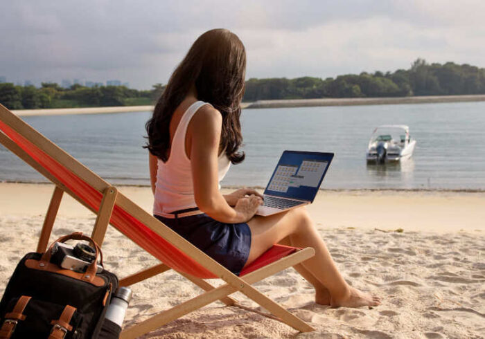 Trabalho durante as ferias