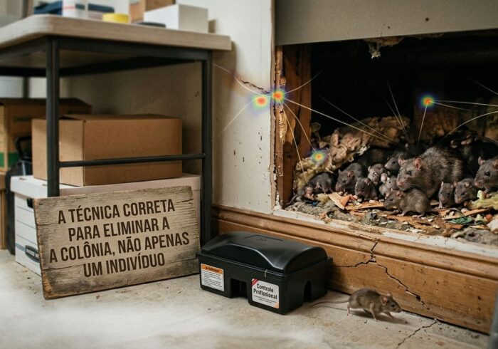 colônia de ratos